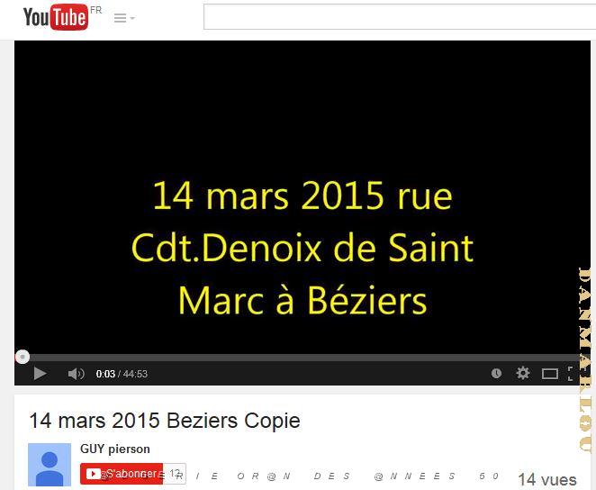 2015 03 14 INAUGURATION A BEZIERS DE LA RUE DU COMMANDANT HELIE DENOIX DE SAINT MARC VIDEO DE GUY PIERSON.JPG